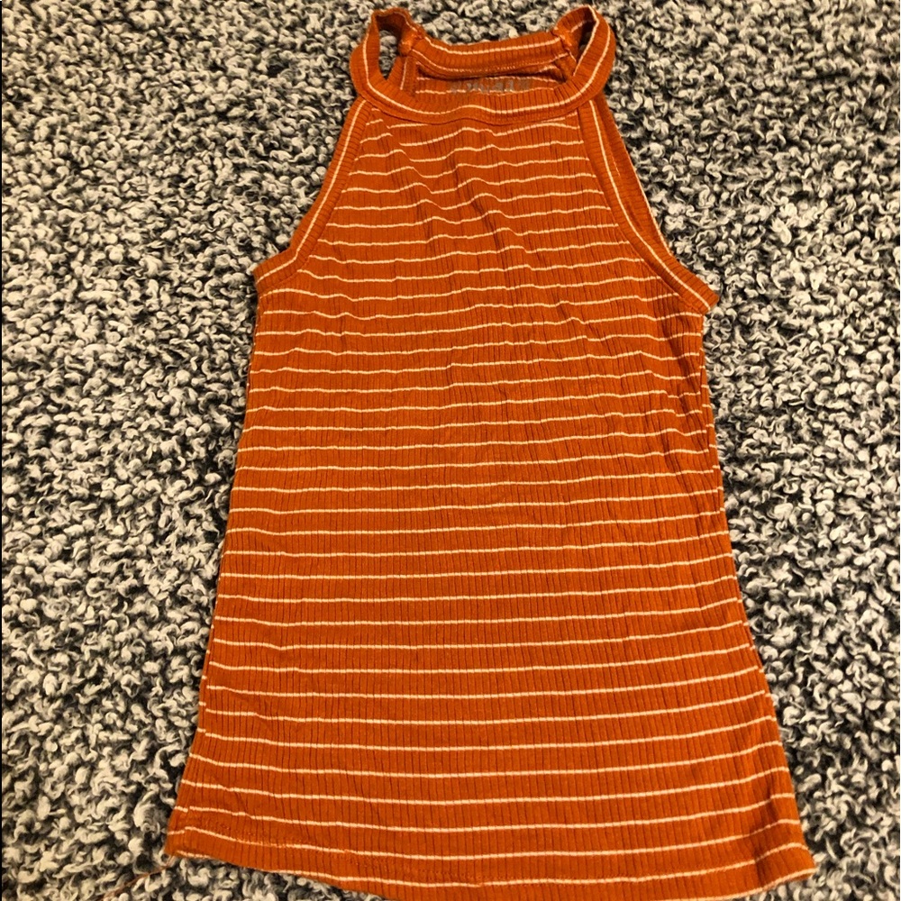orange stretchy cami top